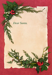 Image showing Christmas Eve Letter to Santa  