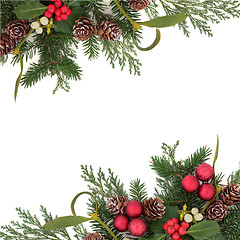 Image showing Decorative Christmas Border