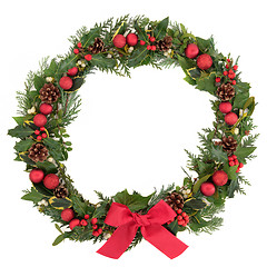 Image showing Festive Wreath