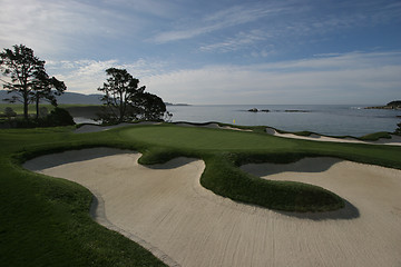 Image showing pebble beach