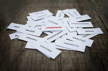 Image showing Leadership Concept