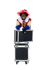 Image showing Portrait of Zwarte Piet