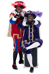 Image showing Portrait of Zwarte Piet