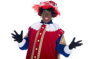 Image showing Portrait of Zwarte Piet