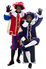 Image showing Portrait of Zwarte Piet