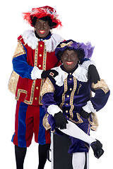 Image showing Portrait of Zwarte Piet