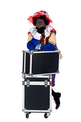 Image showing Portrait of Zwarte Piet