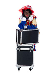 Image showing Portrait of Zwarte Piet