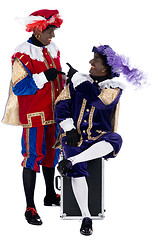 Image showing Portrait of Zwarte Piet