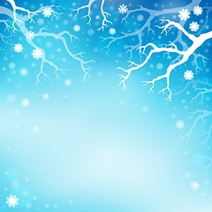 Image showing Winter theme background 3