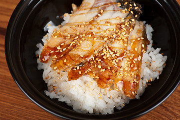 Image showing eel with rice