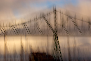 Image showing Astoria-Megler Bridge, Photo Impressionism