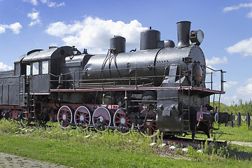 Image showing Steam locomotive built in Germany of the Russian project