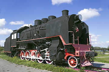 Image showing Soviet locomotive was built in the years 1933-1944