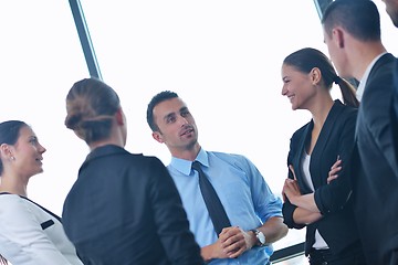 Image showing business people in a meeting at office