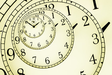 Image showing Hypnotic Clock