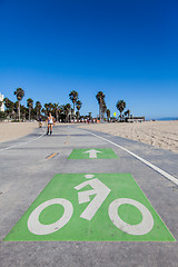 Image showing Bicycle Path