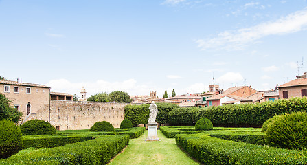 Image showing Italian garden