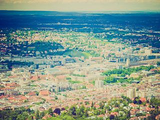 Image showing Retro look Stuttgart, Germany