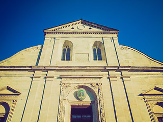 Image showing Retro look Turin Cathedral