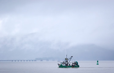 Image showing Fishing Boat, Columbia River