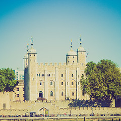 Image showing Vintage look Tower of London