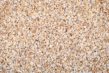 Image showing Porridge oats or oatmeal background