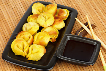 Image showing Crispy Dumplings