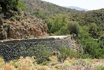 Image showing Old road on Crete