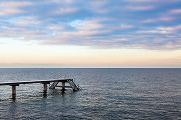 Image showing Pier at Øresund