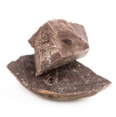 Image showing Chocolate pieces