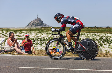 Image showing The Cyclist Amaël Moinard