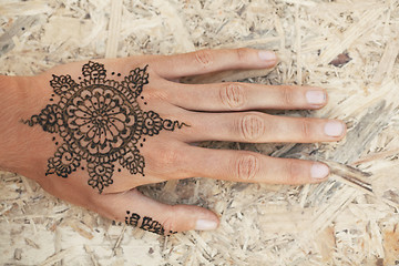 Image showing Mehendi