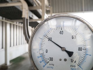 Image showing pressure guage