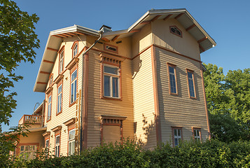 Image showing Scandinavian wooden house