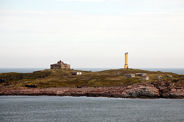 Image showing faraway lighthouse