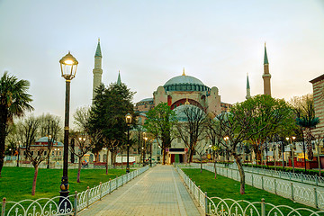 Image showing Hagia Sophia in Istanbul, Turkey