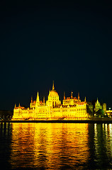 Image showing Hungarian Houses of Parliament in Budapest