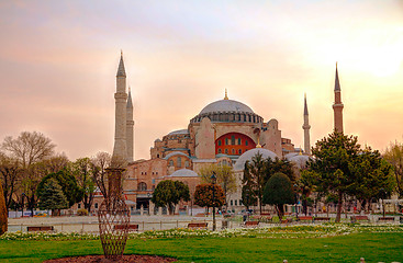 Image showing Hagia Sophia in Istanbul, Turkey