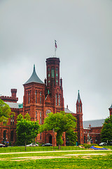 Image showing Smithsonian Institution Building (the Castle) in Washington, DC