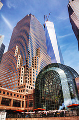 Image showing World Financial Center building in New York City