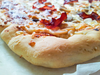 Image showing Homemade pizza