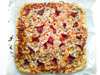 Image showing Homemade pizza