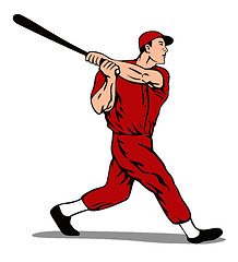 Image showing Baseball Player Batter