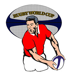 Image showing Wales Rugby World Cup Player