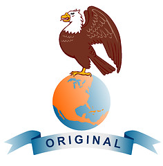 Image showing Eagle Globe Original