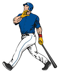 Image showing Baseball Player Batter