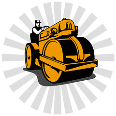 Image showing Road Roller Compactor