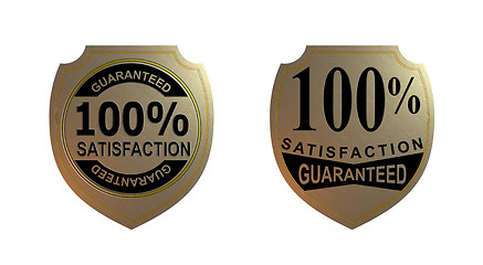 Image showing 100% Satisfaction Guaranteed Gold Seal
