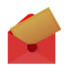 Image showing Christmas Envelope